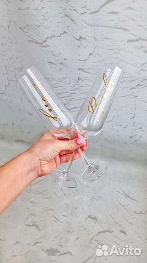 Свадебные фужеры