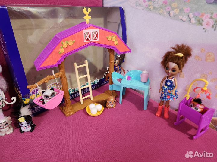 Enchantimals набор, куклы и питомцы