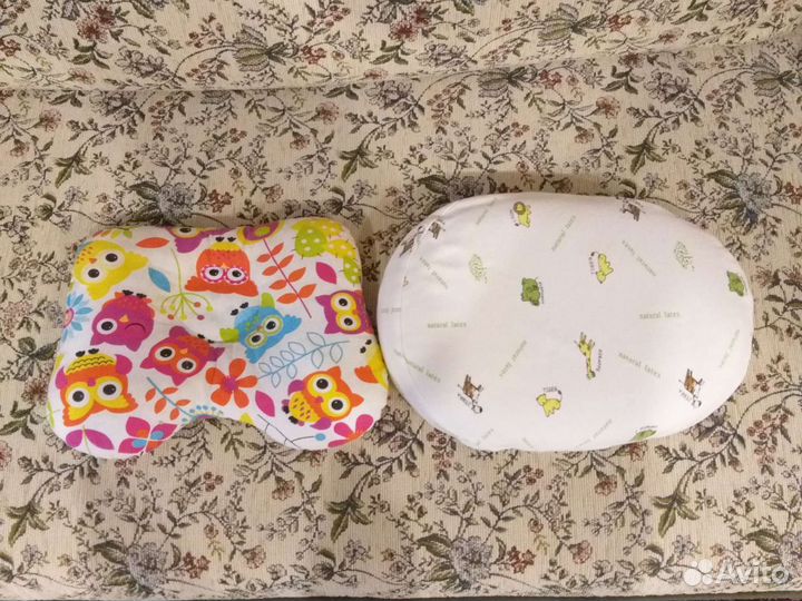 Подушка детская 1. Артопедическая, 2. Латекс