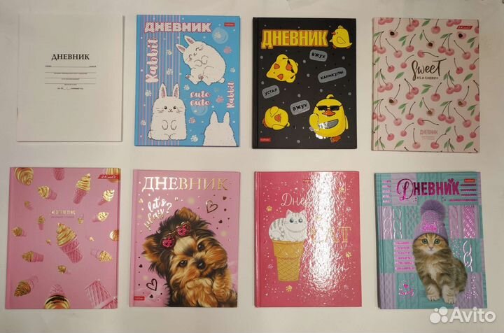 Дневники школьные в ассортименте
