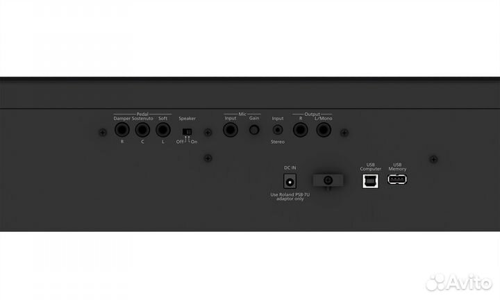 Roland FP-60X-BK Цифровое фортепиано