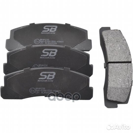 Колодки тормозные дисковые перед LADA niva