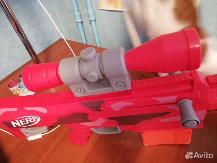 Бластер nerf fortnite