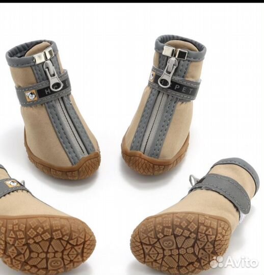 Сапожки для собак водоотталкивающе 5