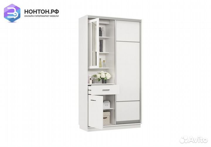 Прихожая-купе Агена белая