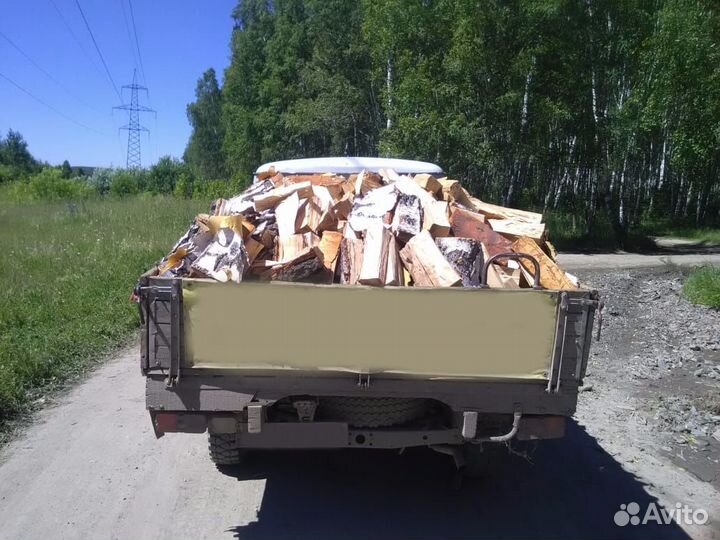 Дрова березовые колотые