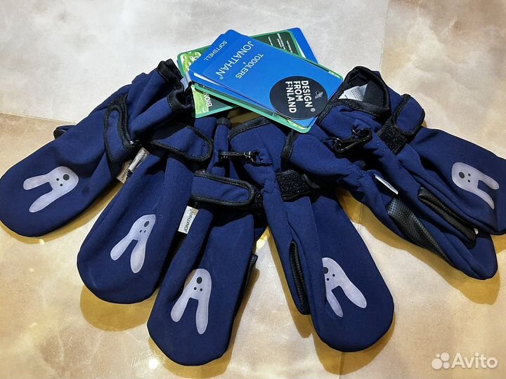 Варежки краги непромокайки Jonathan 4-5 лет