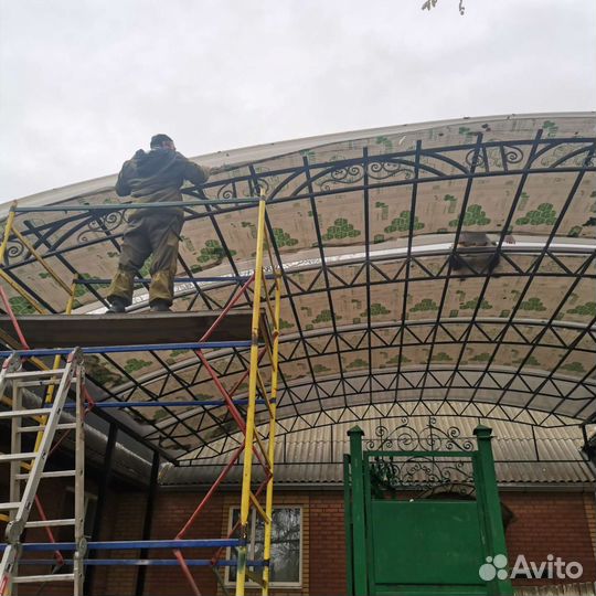Навесы из поликарбоната