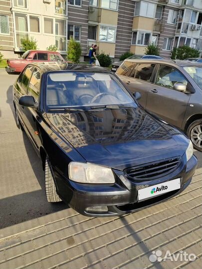 Hyundai Accent 1.5 МТ, 2008, 168 000 км