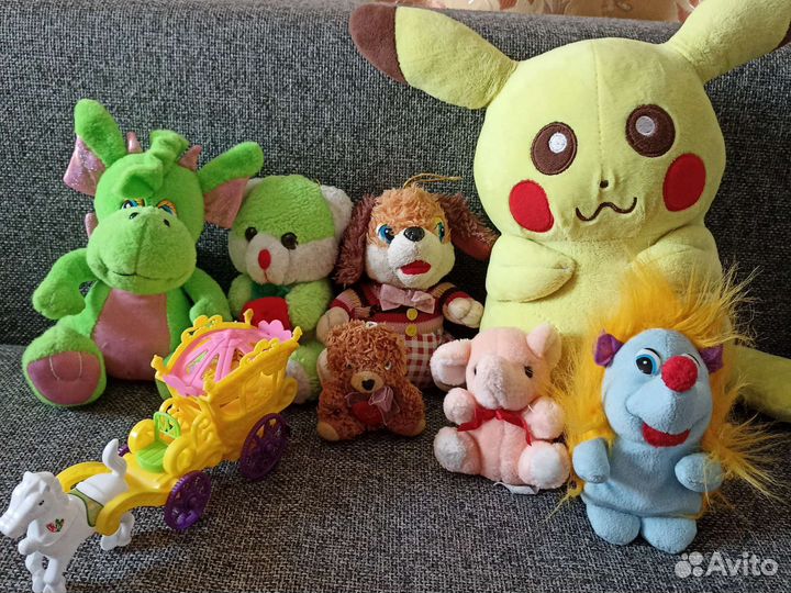 Игрушки пакетом и отдельно