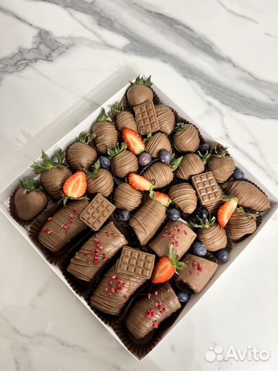 Клубника в бельгийском шоколаде