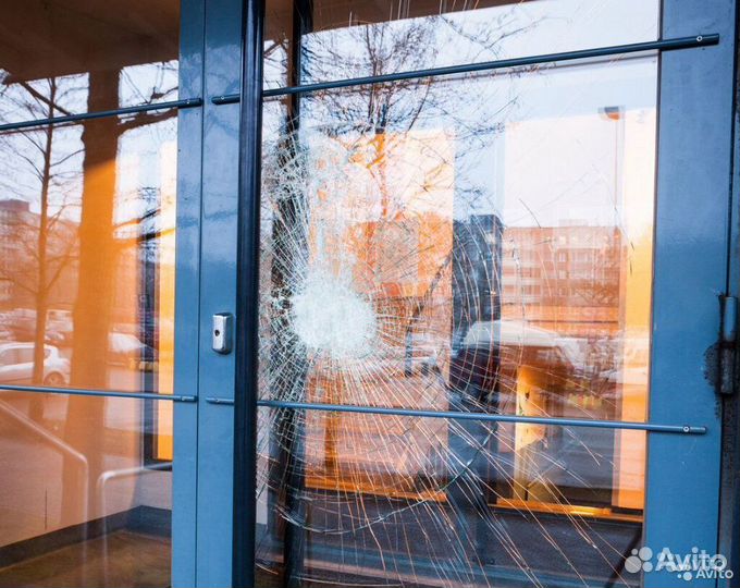 Бронь пленка для стекол окон А1 323 антивандальная