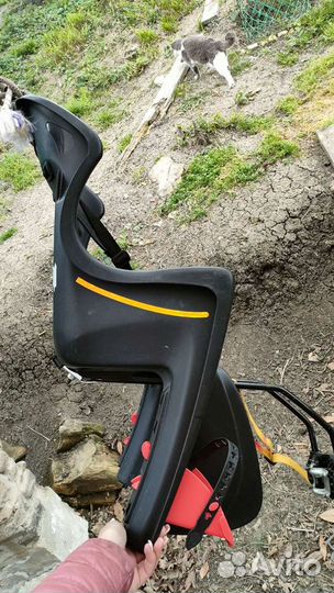 Детское велокресло заднее