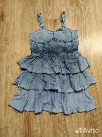 Сарафан джинсовый 9 лет