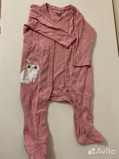 Вещи для девочки 74 размер пакетом