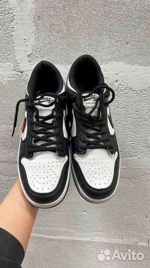 Кроссовки Nike Dunk Low, Retro White Black 41 разм