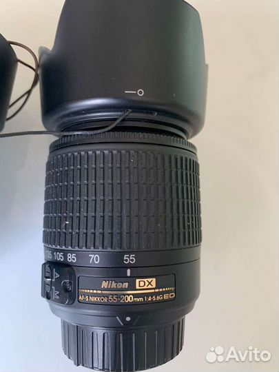 Фотообъектив Nikon 55-200mm f/4-5.6G