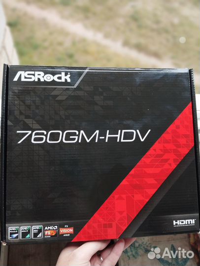 Материнская плата ASRock 760GM-HDV