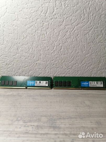 Оперативная память ddr4 16gb, 2x8