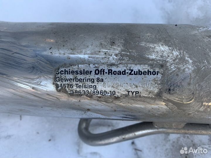 Защита (кенгурятник) schiessler 1948VA