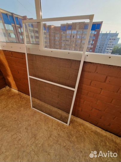 Москитная сетка на окно бу