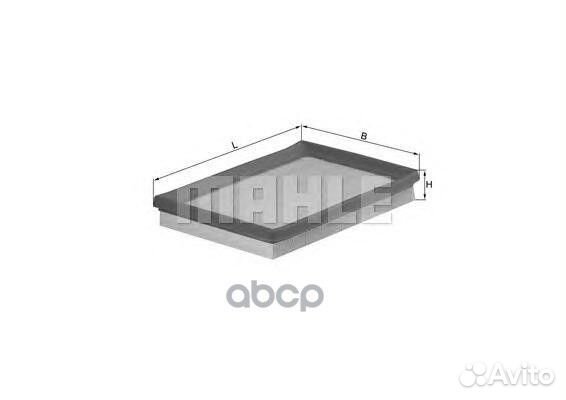 Фильтр воздушный LX1259 Mahle/Knecht