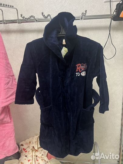 Махровые халаты на мальчика бренд nusa