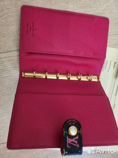 Обложка и мини-блокнот louis vuitton