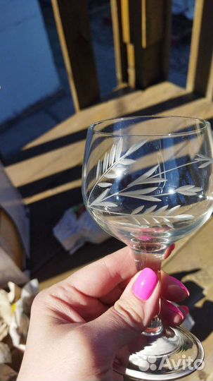 Фужеры стеклянные СССР