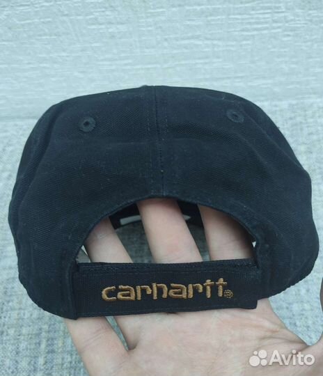 Кепка мужская Carhartt, чёрная (Оригинал)