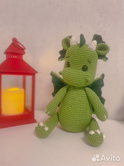 Вязаные игрушки дракон