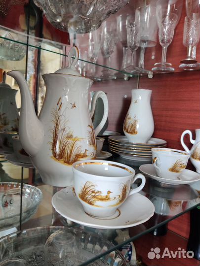 Сервиз кофейный советский фарфор