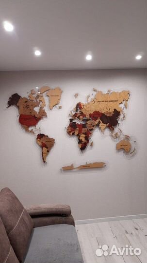 Деревянная карта