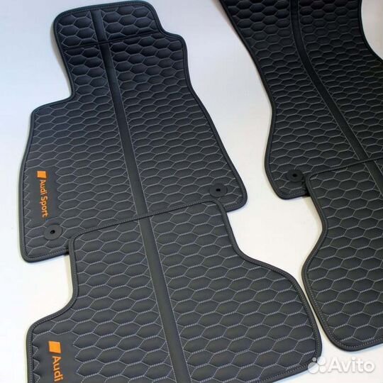 Комплект ковриков в салон и багажник Audi Sport