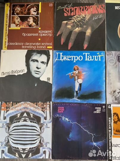 Виниловые пластинки «Мелодия»