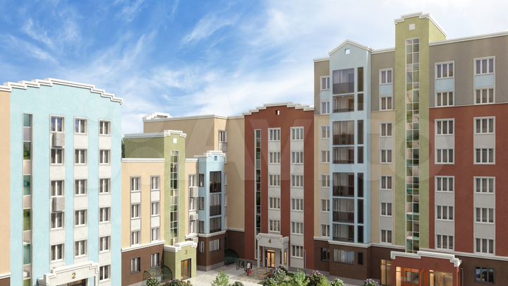 3-к. квартира, 91 м², 3/6 эт.