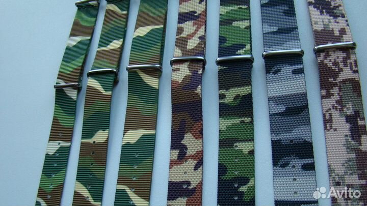 Новые нейлоновые ремни nato камуфляж