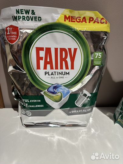 Fairy platinum 75 шт