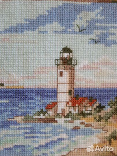 Вышивка крестом готовая картина