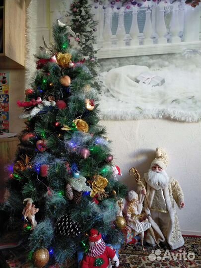 Елка искусственная наряженая 180см