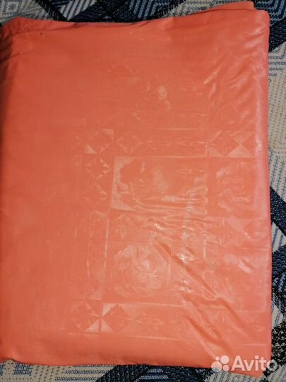 Скатерть клеенка плотная советская на длинный стол