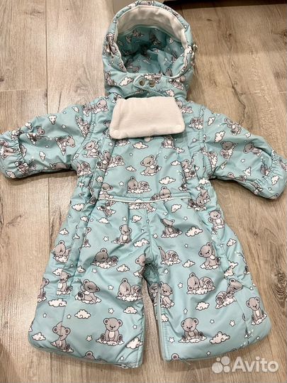 Комбинезон-трансформер для мальчика 62-74 см