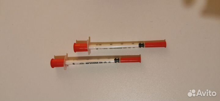 Шприцы инсулиновые