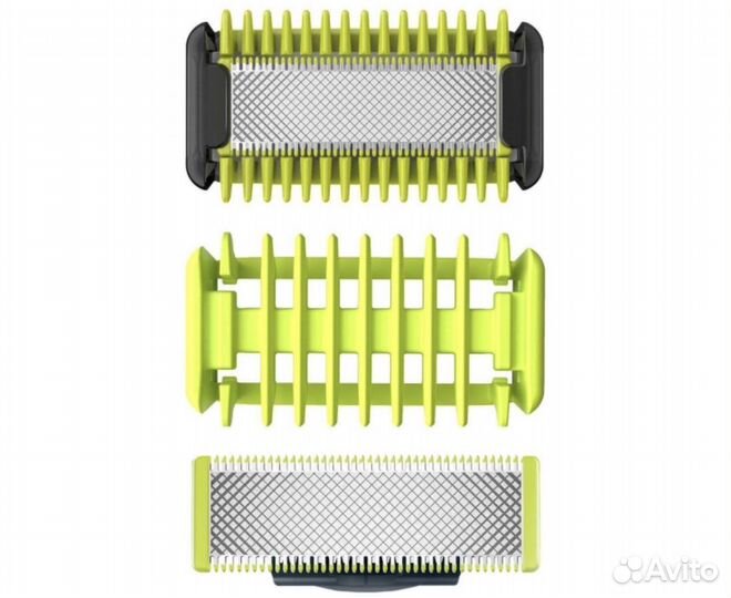 Сменное лезвие + 2 насадки Philips one blade