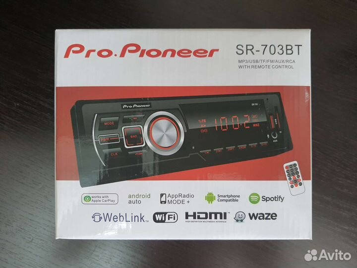 Магнитола pioneer (новая)