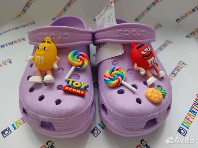 Crocs retro кроксы женские jibbitz W7, W8, W9, W10 купить в Москве ...