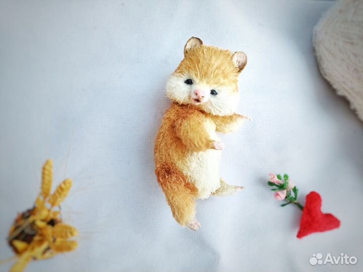 Игрушка Хома мягкая миниатюрная