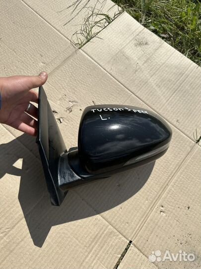 Левое зеркало Hyundai Tucson 3 рест (18-21)