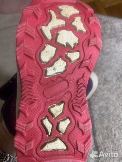 Зимний комбинезон для девочки 116 + сапожки