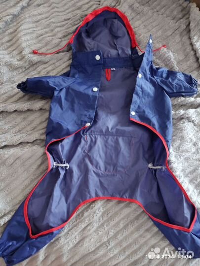 Дождевик для средней собаки